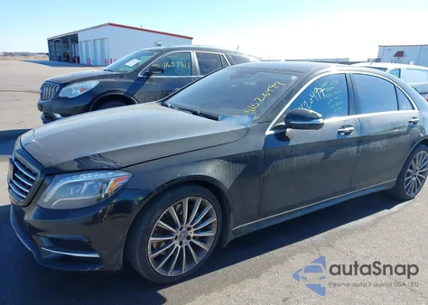2014 Mercedes-Benz S 550 4Matic из США, поврежденный, VIN WDDUG8FB3EA043405